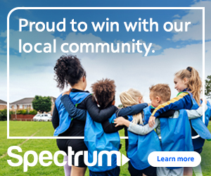 Spectrum Sponsor - Proud to win with our local community